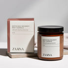 Whiskey soy candle with cozy vibes, perfect for home decor and relaxing ambiance; premium scented eco-friendly wax.