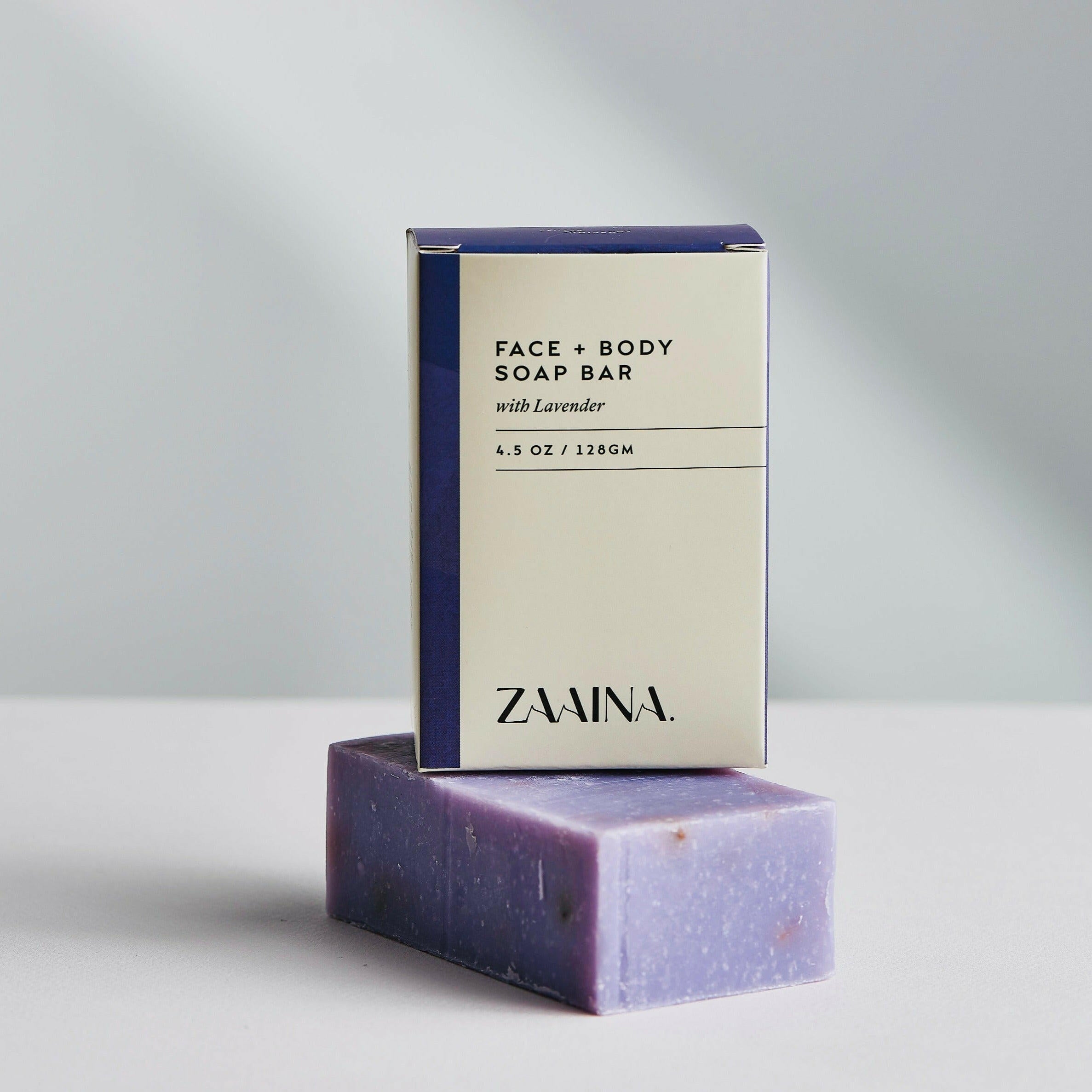 Handmade lavender soap bar elegantly crafted, natural ingredients for soothing and nourishing skin care