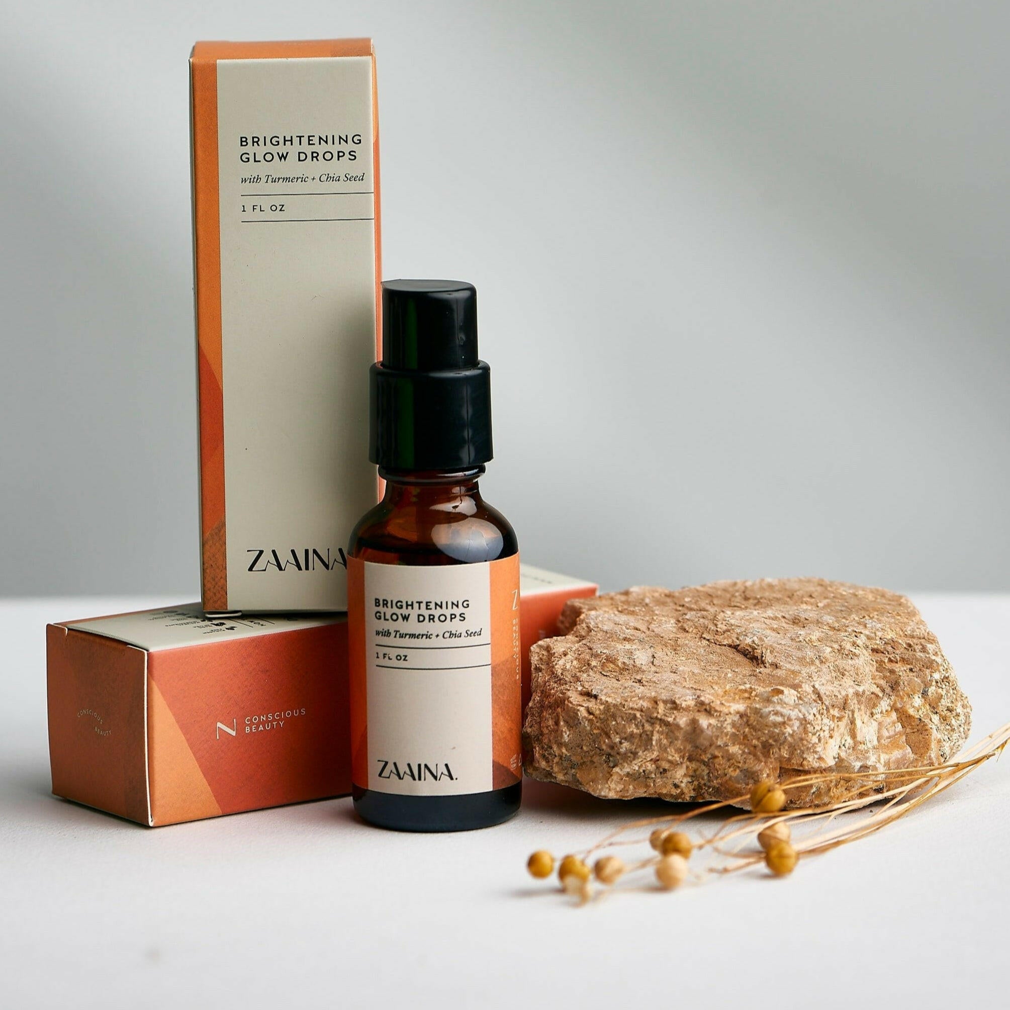 Turmeric Glow Drops Face Serum – ZAAINA